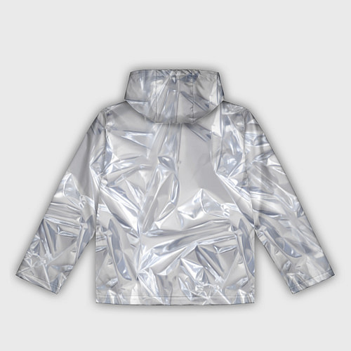 Женская ветровка Голографичная фольга / 3D-Белый – фото 2