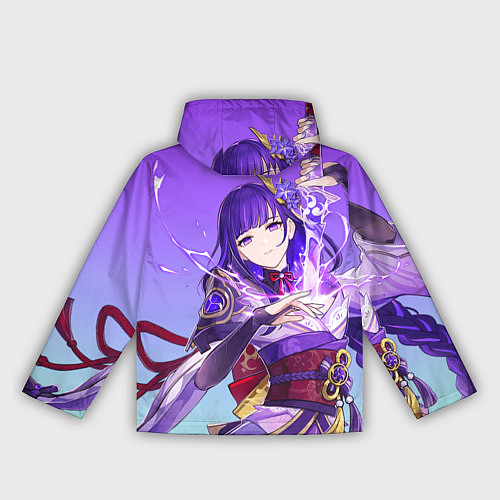 Женская ветровка Genshin Impact, Сёгун Райдэн / 3D-Белый – фото 2