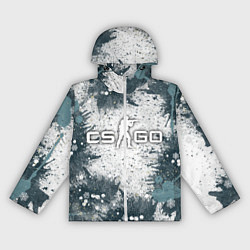 Ветровка с капюшоном женская CS GO - Контра, цвет: 3D-белый