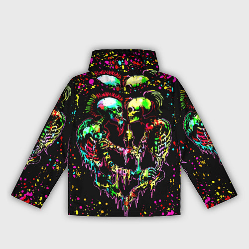 Женская ветровка Адская любовь / 3D-Черный – фото 2