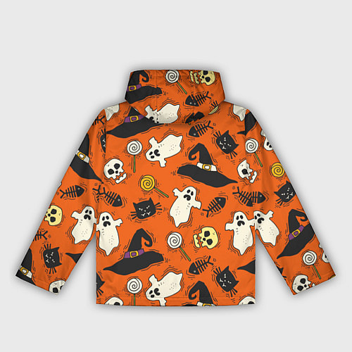 Женская ветровка Хэллоуинские шалости / 3D-Белый – фото 2