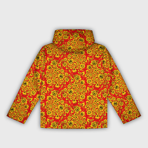 Женская ветровка Хохломские узоры / 3D-Белый – фото 2
