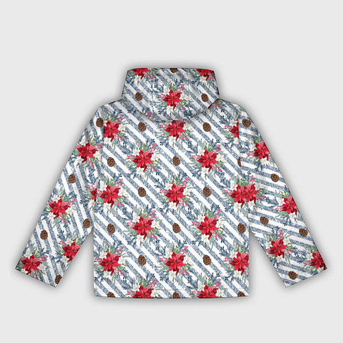 Женская ветровка Новогодние украшения и блестки / 3D-Черный – фото 2