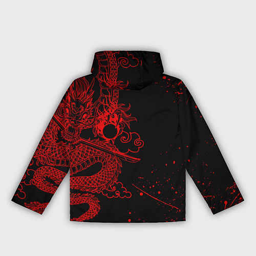 Женская ветровка ТОКИЙСКИЕ МСТИТЕЛИ КРАСНЫЙ ДРАКОН / 3D-Белый – фото 2