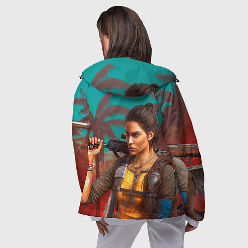 Женская ветровка Far Cry Dani Rojas / 3D-Черный – фото 4