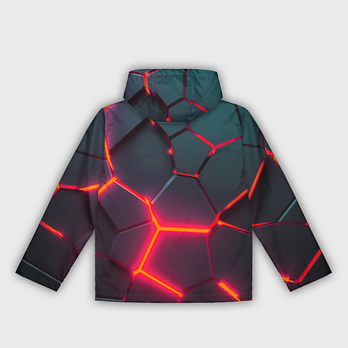 Женская ветровка TOYOTA 3D NEON ТОЙОТА 3Д ПЛИТЫ НЕОН / 3D-Белый – фото 2