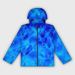 Ветровка с капюшоном женская Ice Under Water, цвет: 3D-черный