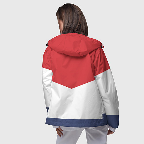 Женская ветровка Russia / 3D-Черный – фото 4