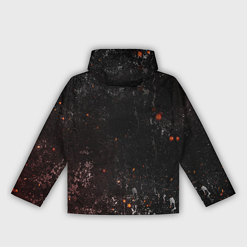 Женская ветровка BERSERK LOGO GRUNGE RED / 3D-Белый – фото 2