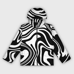 Женская ветровка Черно-белые полосы Black and white stripes