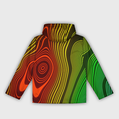 Женская ветровка КАРТОГРАФИЧЕСКАЯ ПРОЕКЦИЯ / 3D-Черный – фото 2