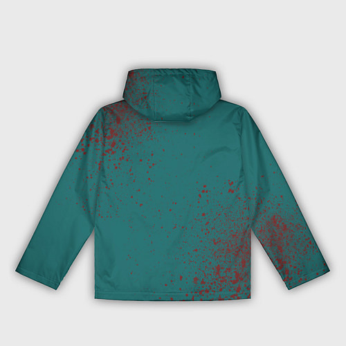 Женская ветровка Игра в кальмара: Персонаж 067 / 3D-Белый – фото 2