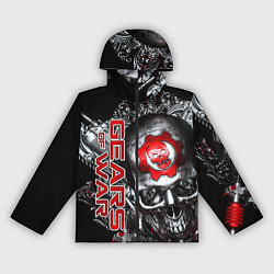 Ветровка с капюшоном женская Gears of War Gears 5, цвет: 3D-черный