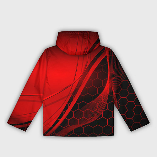 Женская ветровка LEXUS RED GEOMETRY ЛЕКСУС / 3D-Белый – фото 2