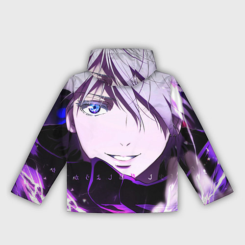 Женская ветровка Сатору Гото кастует заклинание / 3D-Белый – фото 2