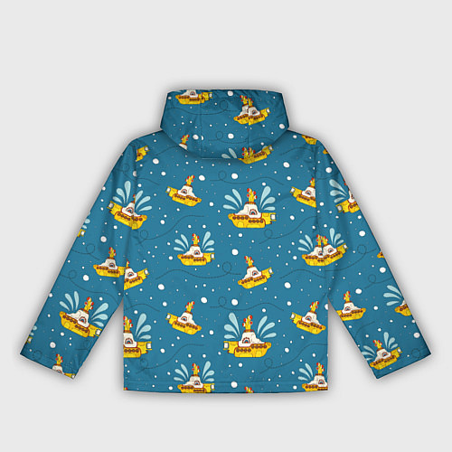 Женская ветровка Много-много Yellow Submarine The Beatles / 3D-Белый – фото 2