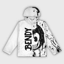 Ветровка с капюшоном женская BENDY - БЕНДИ БРЫЗГИ КРАСКИ, цвет: 3D-белый