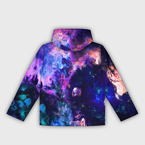 Женская ветровка НЕОНОВЫЕ КОСМОС NEON SPACE / 3D-Белый – фото 2