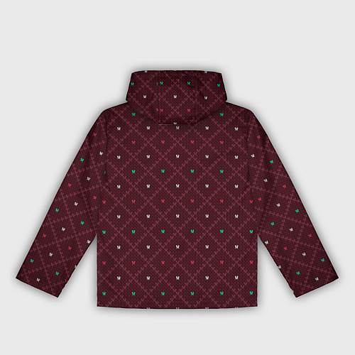 Женская ветровка Knitted Texture / 3D-Белый – фото 2