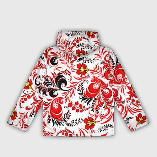 Женская ветровка Русская национальная роспись / 3D-Белый – фото 2