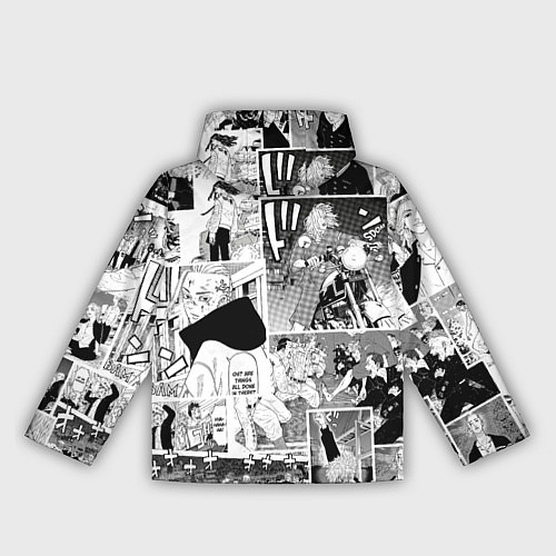 Женская ветровка Токийские мстители манга / 3D-Белый – фото 2
