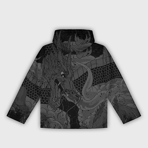 Женская ветровка Белый Дракон Гранж White Dragon / 3D-Белый – фото 2