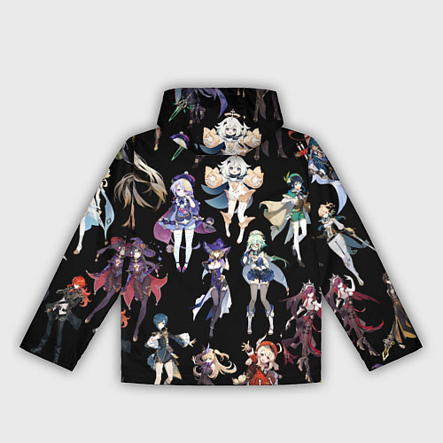 Женская ветровка GENSHIN IMPACT ПЕРСОНАЖИ ИГРЫ HEROES / 3D-Белый – фото 2