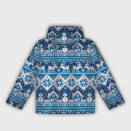 Женская ветровка Christmas Pattern / 3D-Белый – фото 2