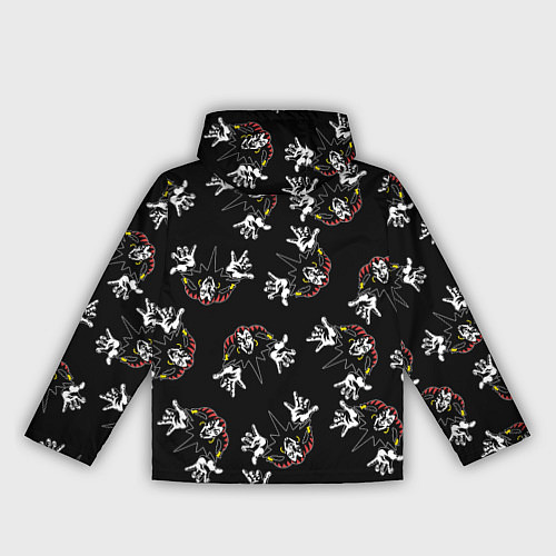 Женская ветровка КОРОЛЬ И ШУТ ЛОГО ПАТТЕРН / 3D-Белый – фото 2