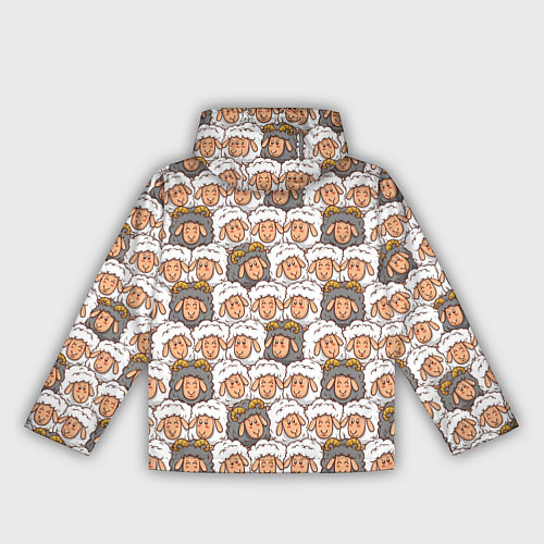 Женская ветровка Овечки и барашки / 3D-Белый – фото 2