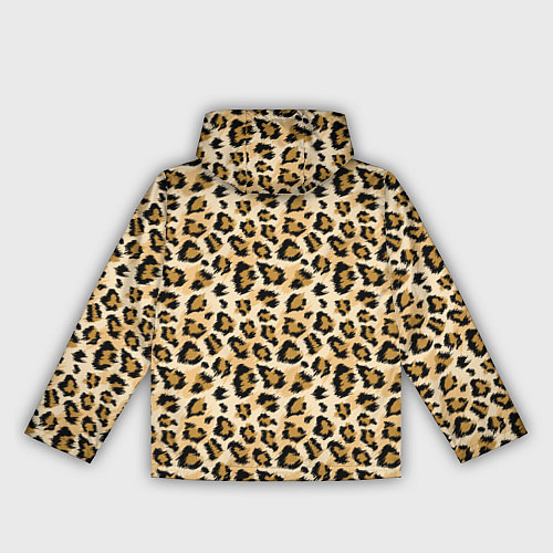 Женская ветровка Пятна Дикого Леопарда / 3D-Белый – фото 2