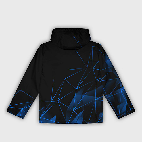 Женская ветровка Volkswagen, Фольцваген Геометрия / 3D-Белый – фото 2