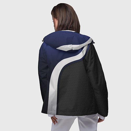 Женская ветровка Volkswagen Фольксваген / 3D-Черный – фото 4