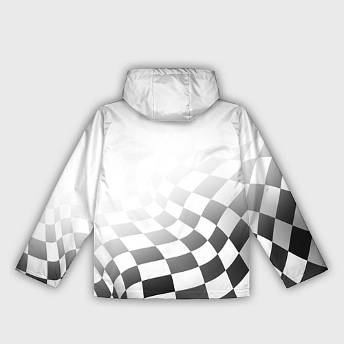 Женская ветровка Suzuki, Сузуки Спорт, Финишный флаг / 3D-Черный – фото 2