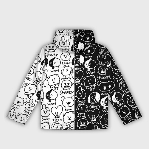 Женская ветровка Permission To Dance SPLIT BT21 / 3D-Белый – фото 2