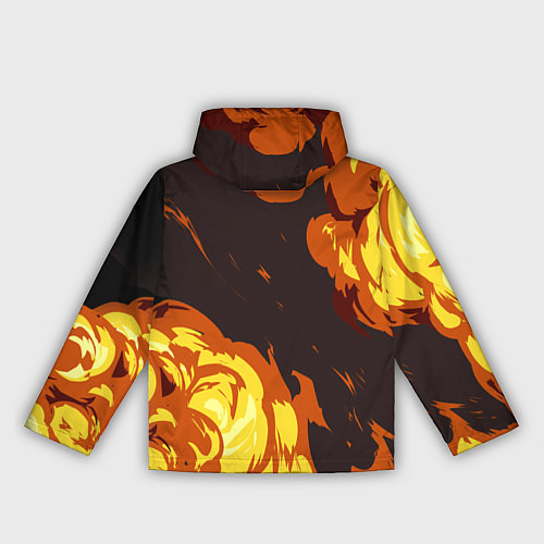 Женская ветровка ДИЛЮК ПИРО ВЗРЫВ DILUC / 3D-Белый – фото 2