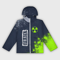 Ветровка с капюшоном женская STALKER 2 Краски 7, цвет: 3D-белый