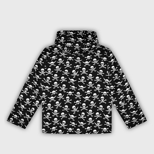 Женская ветровка Roger skull / 3D-Белый – фото 2