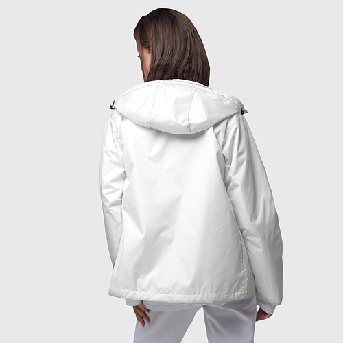 Женская ветровка Пёс да Лис / 3D-Черный – фото 4