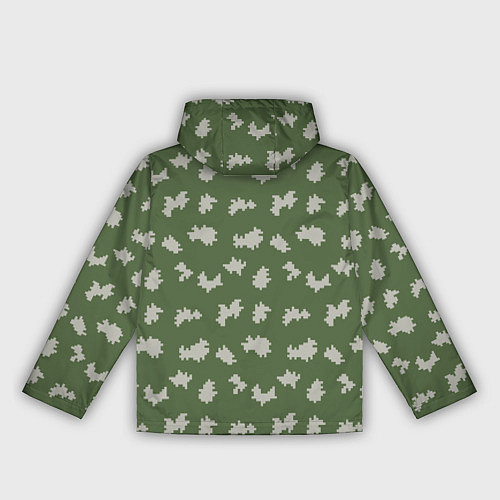 Женская ветровка Камуфляж: берёзка / 3D-Белый – фото 2