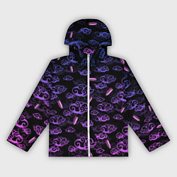 Ветровка с капюшоном женская ARCANE League Of Legends ТАТУИРОВКА JINX, цвет: 3D-белый
