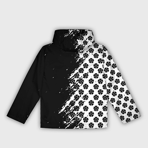 Женская ветровка Манга чёрный клевер / 3D-Белый – фото 2