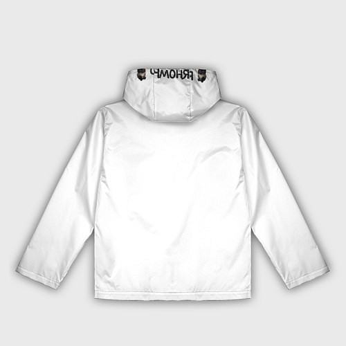 Женская ветровка Кот чмоня / 3D-Черный – фото 2