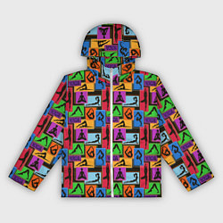 Ветровка с капюшоном женская Пластика Тела, цвет: 3D-белый