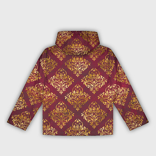 Женская ветровка Классические золотые узоры / 3D-Белый – фото 2