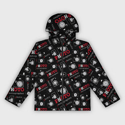 Ветровка с капюшоном женская Photographer Фотограф, цвет: 3D-черный