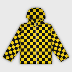Женская ветровка Такси Шахматные Клетки