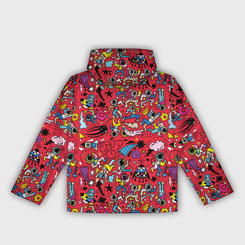 Женская ветровка Много космоса / 3D-Белый – фото 2