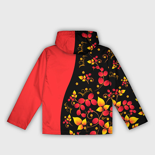 Женская ветровка Хохлома Русская роспись / 3D-Белый – фото 2