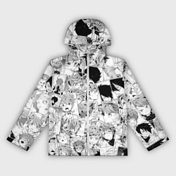 Ветровка с капюшоном женская Обещанный Неверленд pattern, цвет: 3D-белый